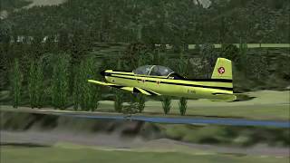 Fsx Steam Edition Iris Pilatus PC-9 Swiss Air Force.