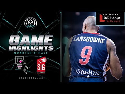 Telekom Baskets v SIG Strasbourg | Quarter Finals Game 1 | HL - Basketball Champions League 22/23
