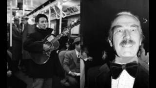 Audio of Woody Guthrie singing about Fred Trump