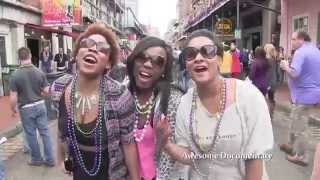 preview picture of video 'Mardi Gras Bourbon St. New Orleans'