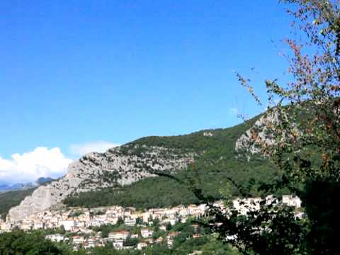 2011, August. A beautiful view of Villa Santa Maria from the old road of Pietraferrazzana