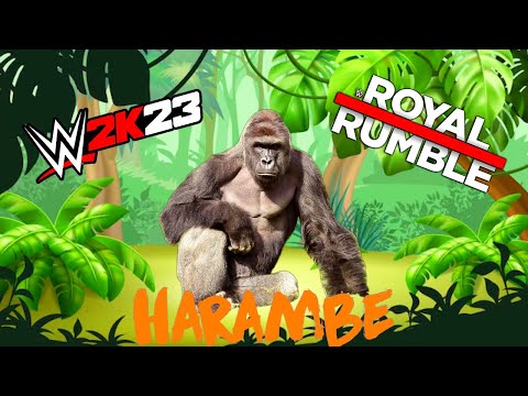 W2K23: HARAMBE ROYAL RUMBLE! Who’s The Superior Gorilla?