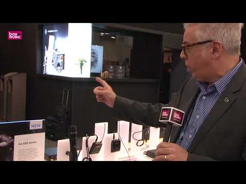 Sennheiser Evolution Wireless G4 500 Series - NAMM 2018