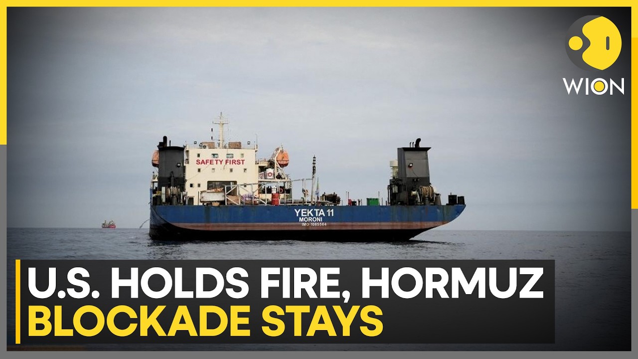 US Holds Off Attacks but Continues Hormuz's Naval Blockade | WION News