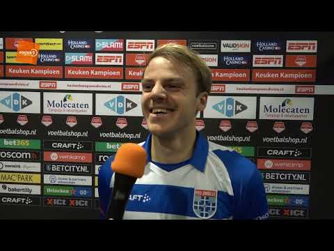 Reacties Thomas van den Belt na PEC Zwolle - FC Den Bosch 13-0