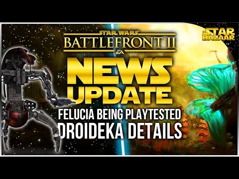 Felucia Being Playtested! MORE Droideka Details | Star Wars Battlefront 2 Update