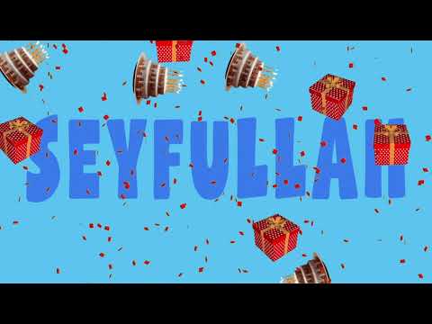 İyi ki doğdun SEYFULLAH - İsme Özel Ankara Havası Doğum Günü Şarkısı (FULL VERSİYON) (REKLAMSIZ)