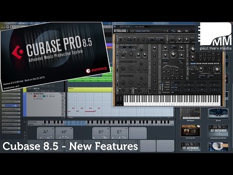 Cubase Pro 8.5 – New Features in Cubase