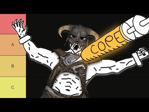 Elder Scrolls 6 Cope Tier List