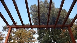 Pergola with easy glaze - product review