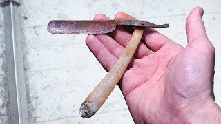 Restoration of rusty old straight razor. This time better
