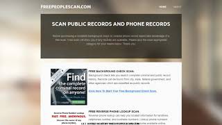 White Pages Reverse Lookup