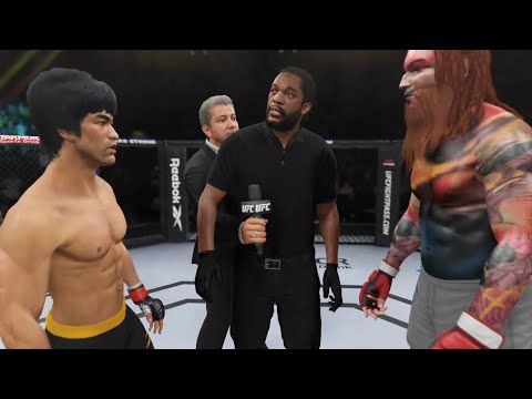 UFC 4 I Bruce Lee vs. Rainbow Monster (EA Sports UFC 4)