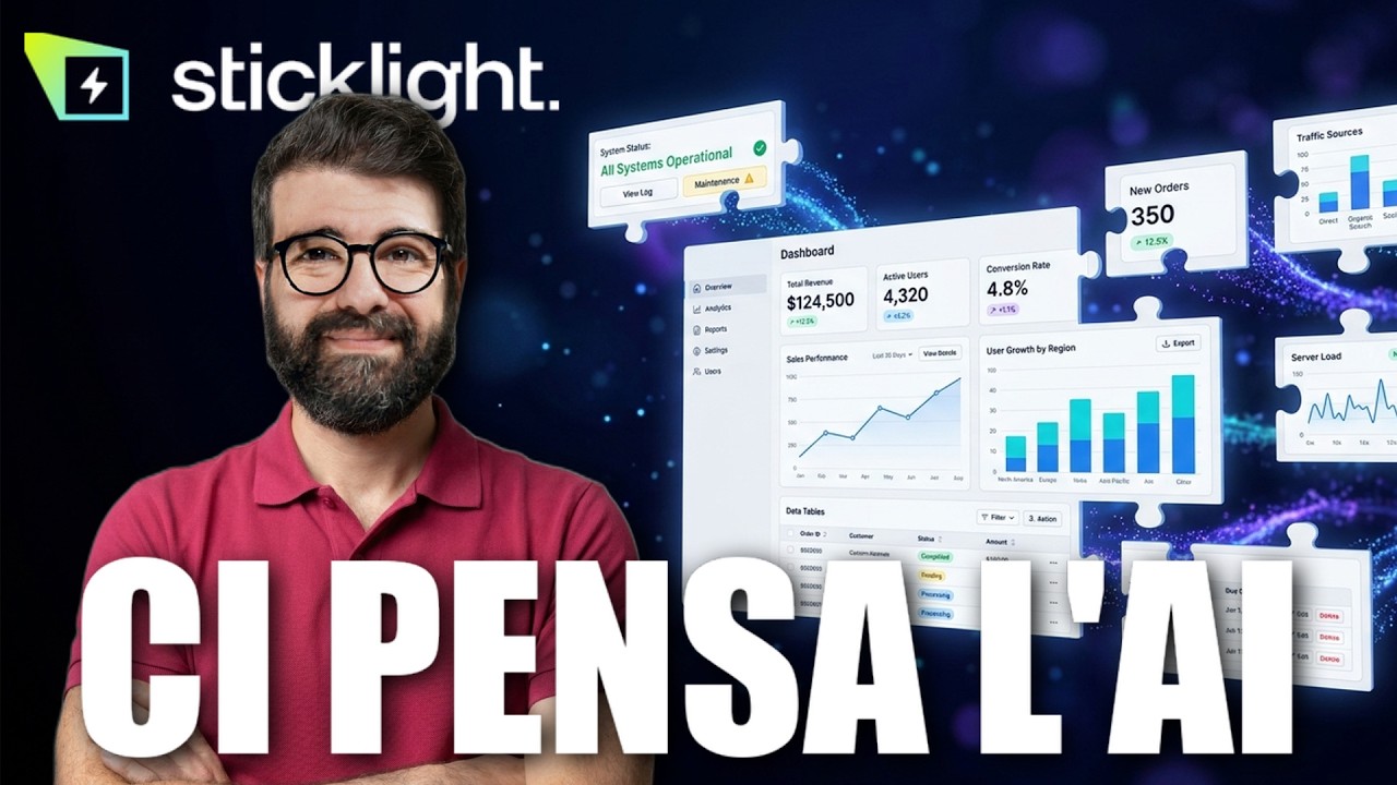 Crea SITI e APP VERI con l'AI (anche GRATIS) - Tutorial Sticklight by Elementor