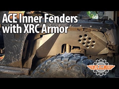 ACE Engineering JK Inner Fender Install with Smittbilt XRC Armor