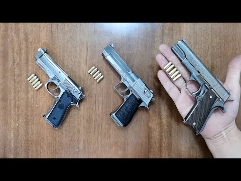 Top 3 Mini Shell Ejection Toy Gun 2023 - Miniature Pistol in 1:2 Scale