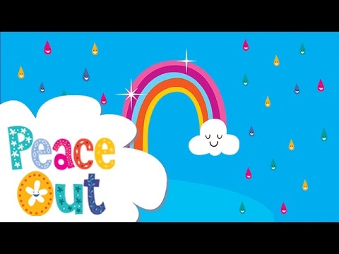 Rainbow Waterfall (Peace Out: Guided Meditation for Kids) | Cosmic Kids