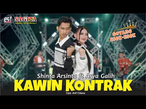 Shinta Arsinta Feat Arya Galih - Kawin Kontrak | Dangdut (Official Music Video)