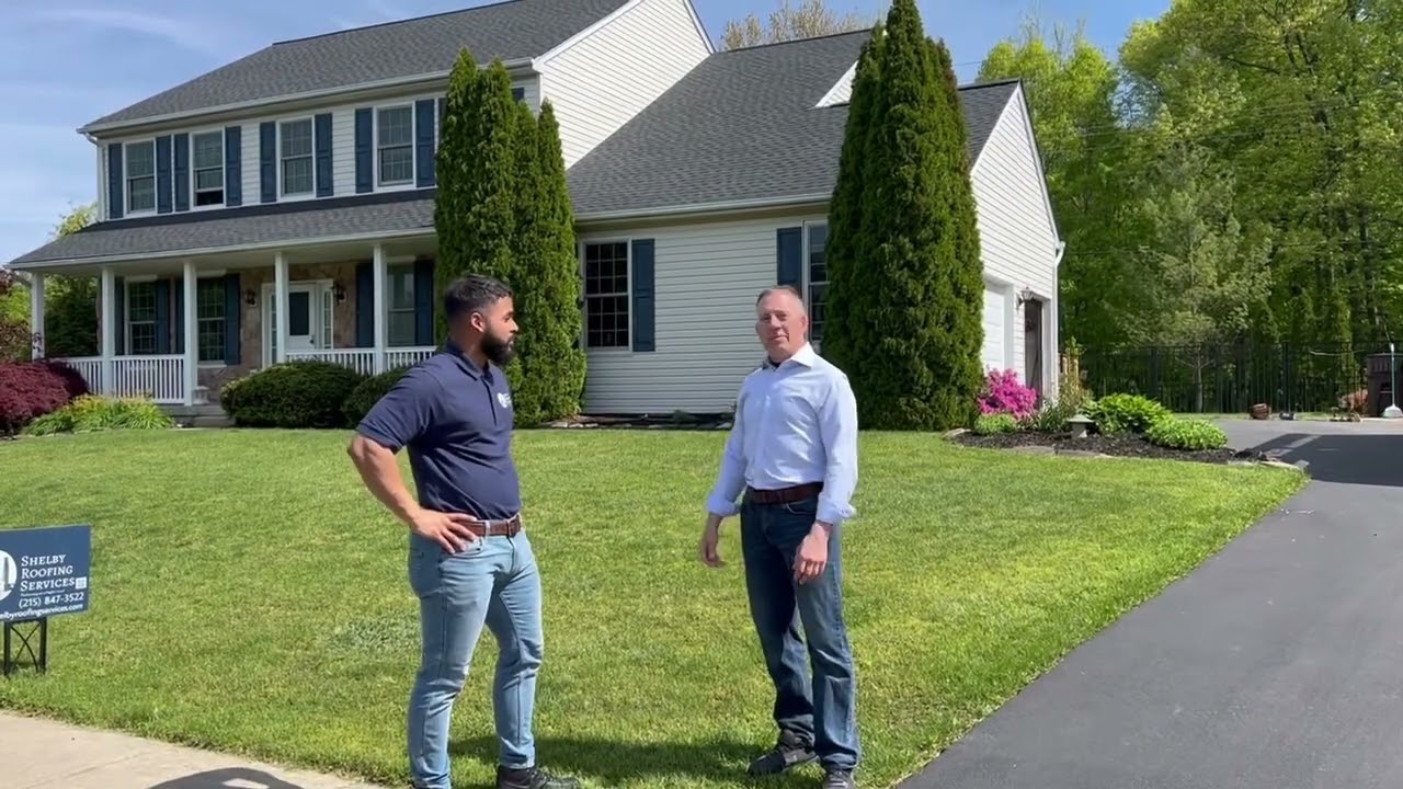 Shelby Roofing Services — drone documentation and project video