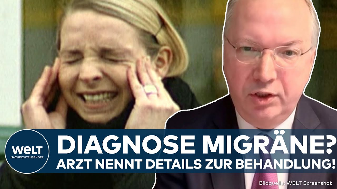 DEUTSCHLAND: Migräne ist stärkste Behinderung unter 50! Arzt erklärt Krankheit und Behandlung