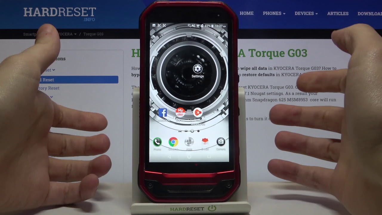 How to Grab a Screen in KYOCERA Torque G03 – Capture Display & Take Screenshot