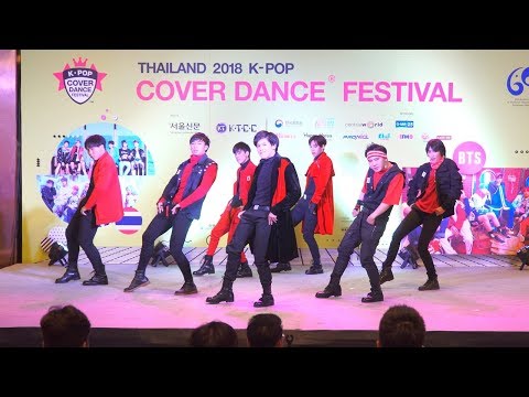 180512 X-CLAN cover MONSTA X - Intro + DRAMARAMA @ 2018 Thailand K-POP Cover Dance Festival
