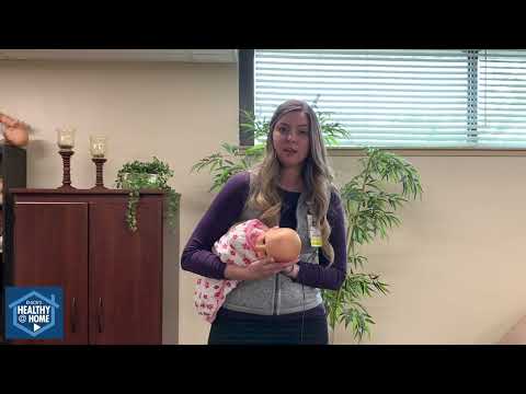 How to soothe baby with the five S's