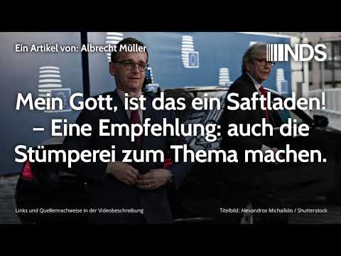 Mein Gott, ist das ein Saftladen! – Eine Empfehlung: auch die Stümperei zum Thema machen | A. Müller