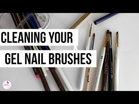 How to Properly Clean Your Gel Nail Brushes
