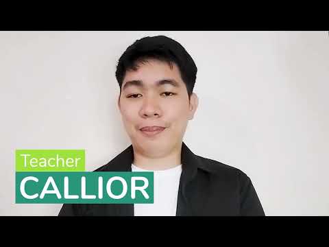 Calliorのプロフィール動画