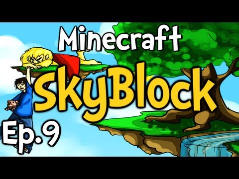 Minecraft - SkyBlock Ep.9 " MOB GRINDER COMPLETED! "