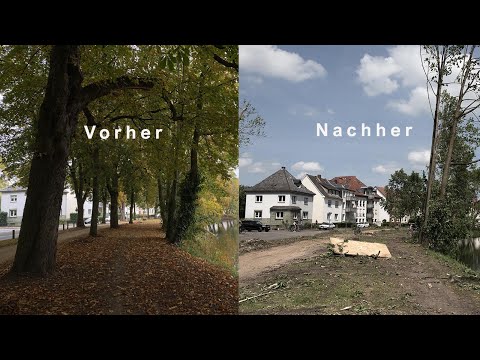 Lippstadt 2 Tage nach dem Tornado (22.05.2022) - Innenstadt gesperrt