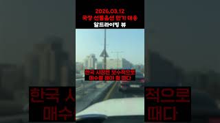 [R드라이빙뷰] 국장 선물옵션 만기의 날