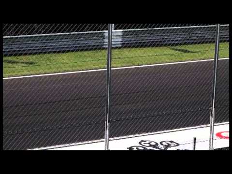 F1 Monza 2011 - Blown diffuser sound (Parabolica)