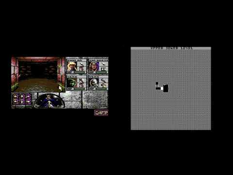 C128: Eye of the Beholder - dual monitor capture (AV breakout rerecording)