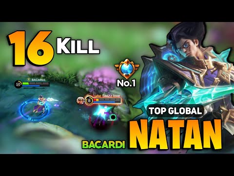 Jungle Natan Amazing Rotation [ Top Global Natan Best Build 2022 ] By ʙᴀᴄᴀʀᴅɪ - Mobile Legends