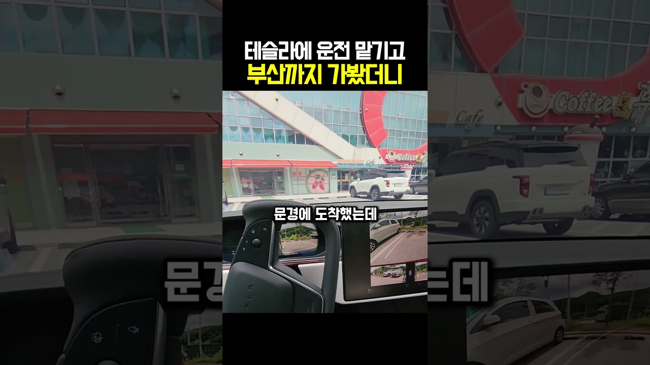 [자동차/신차 인기영상] 테슬라에 운전 맡기고 부산…