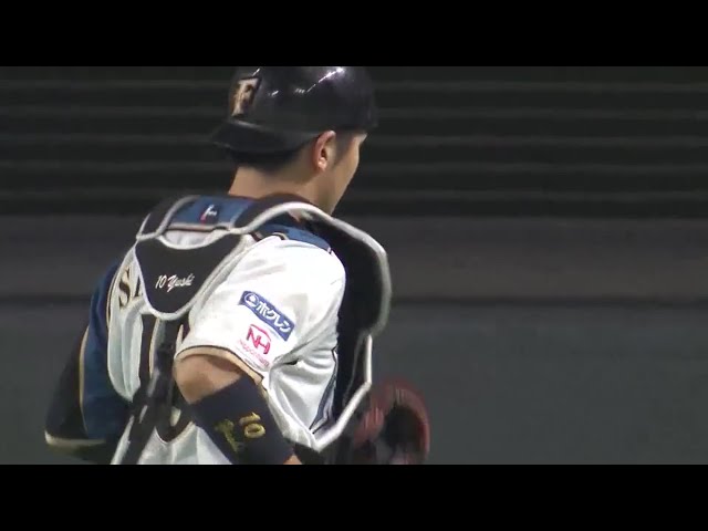 【4回表】ファイターズ・清水 緊急登板の井口を救う盗塁阻止!! 2018/6/16 F-S