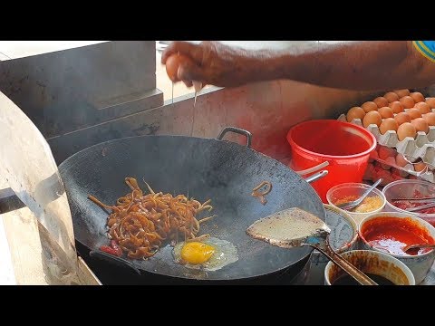 🤤😋 Penang Char Kway Teow【槟城炒粿条】• Dark Stir Fried Noodle