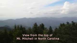 preview picture of video 'Mt Mitchell - Highest Point East of The Mississippi River'