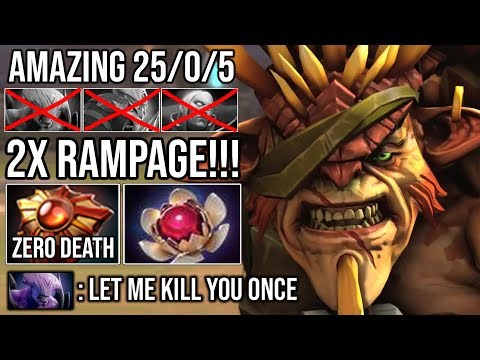 When Bristleback Got Out of Control Even Fountain Can't Hurt - 9Min Godlike Rampage Zero Death DotA2