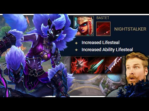 BASTET PASSIVE BUFFS + LIFESTEAL BUILD CAN'T DIE!