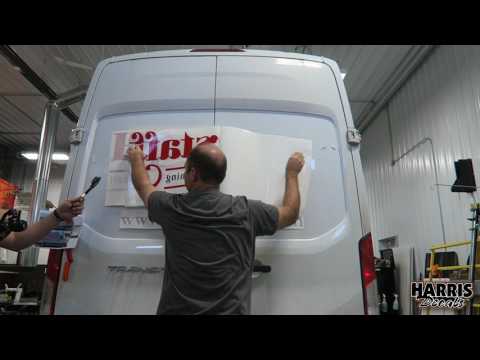 How to Apply Large Vinyl Graphics