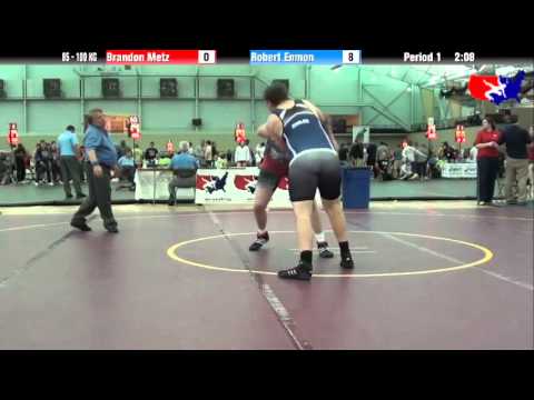 Brandon Metz vs. Robert Enmon at 2013 FILA Cadet Nationals - FS