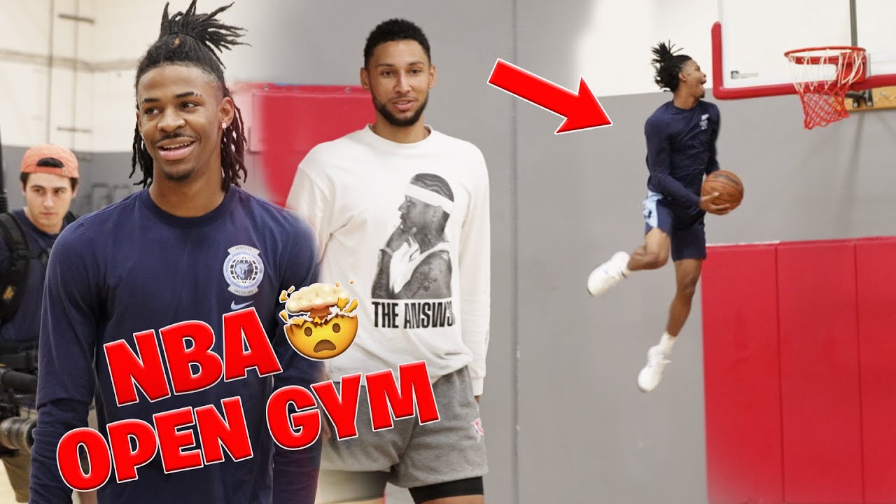 Ja Morant, Ben Simmons, and Aaron Gordon *SHUT DOWN EXCLUSIVE NBA RUN*