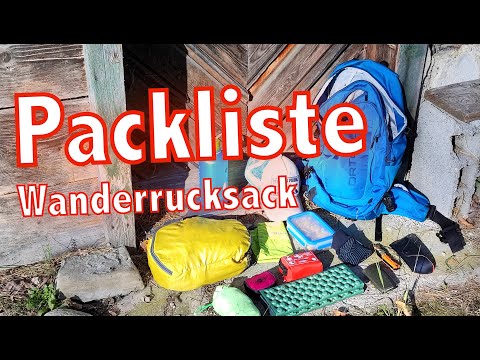 Wanderausrüstung I Meine Packliste für eine Tagestour