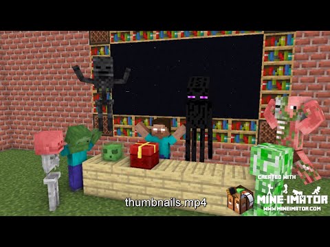 Monster school: Unboxing christmas gifts