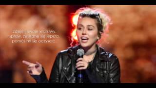 Miley Cyrus - Giving You Up (Tłumaczenie PL)