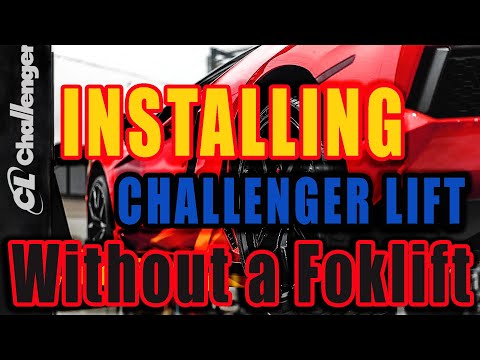 "Step-by-Step Guide: Installing a Challenger Lift CL10V3 Without a Forklift"