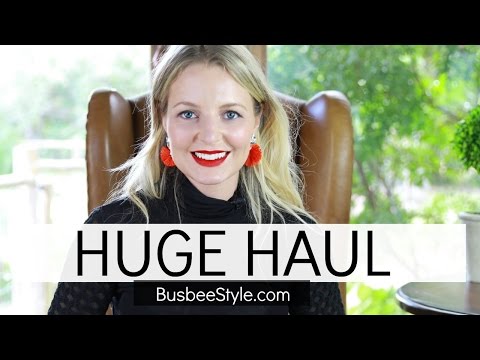 HUGE HAUL VIDEO | BusbeeStyle com Video